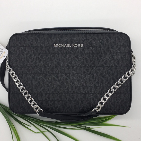 MICHAEL KORS LG EW CROSSBODY Bag Black - Picture 4 of 8